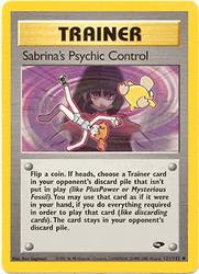 121 Sabrina's Psychic Control